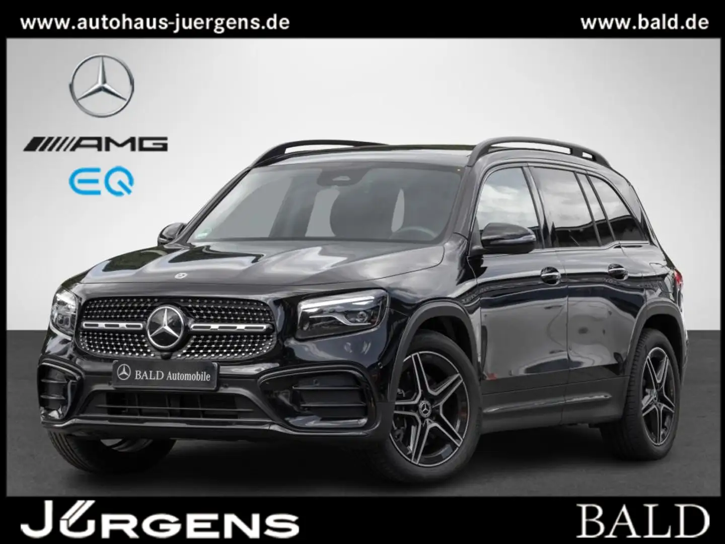 Mercedes-Benz GLB 220 d 4M AMG-Advanced+/ILS/Pano/AHK/7-Sitze Nero - 1