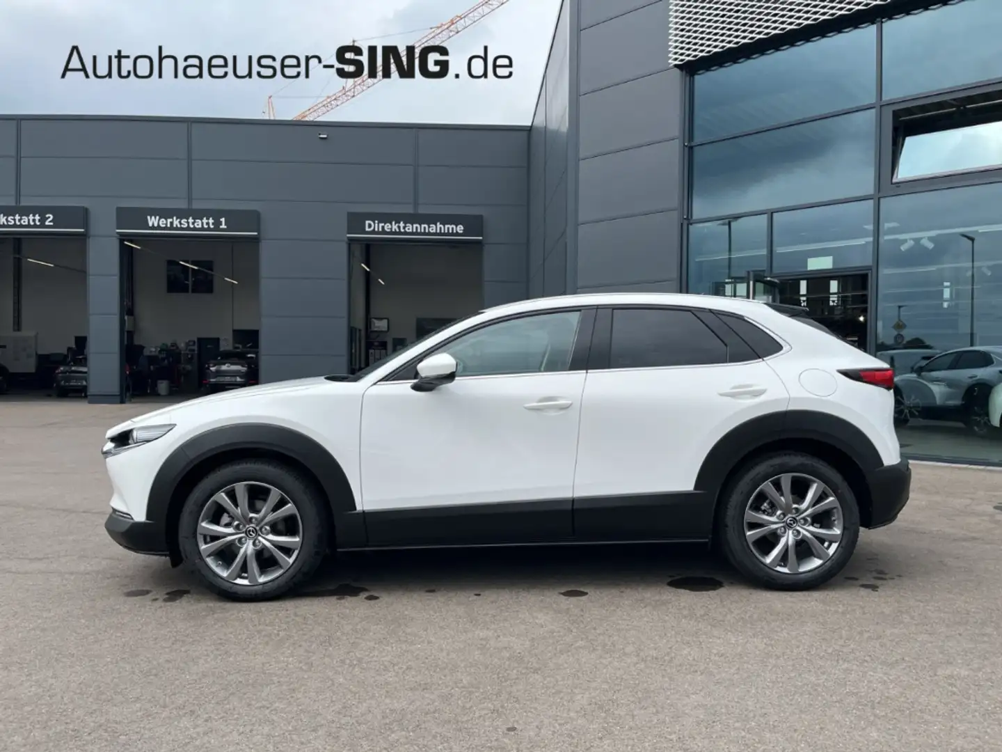 Mazda CX-30 2.5l Automatik Keyless LED HeadUP AC/AA Weiß - 2