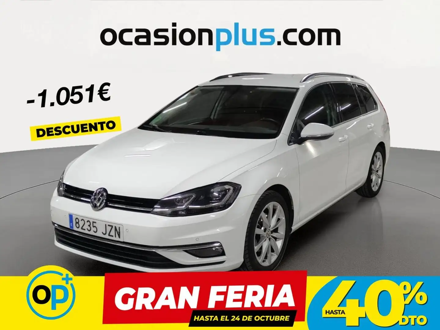 Volkswagen Golf Variant 1.4 TSI Advance DSG7 Blanco - 1