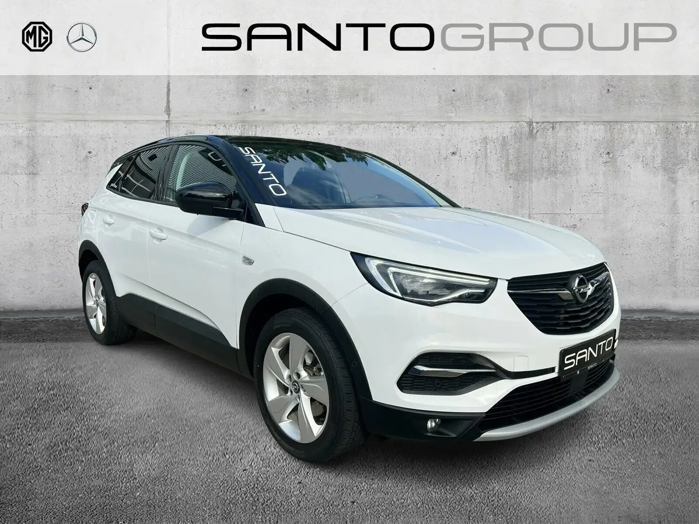Opel Grandland Grandland X 1.2 Turbo Design Line (6d-TEMP) Navi Weiß - 1