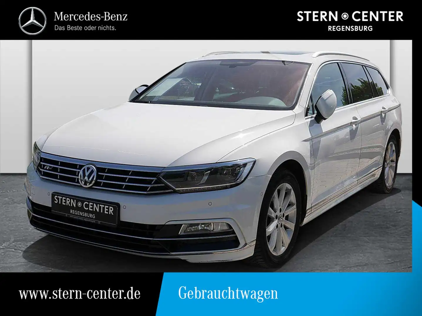 Volkswagen Passat Variant 1.4 TSI R-LINE+HIGHTLINE+PANO+LED Wit - 1