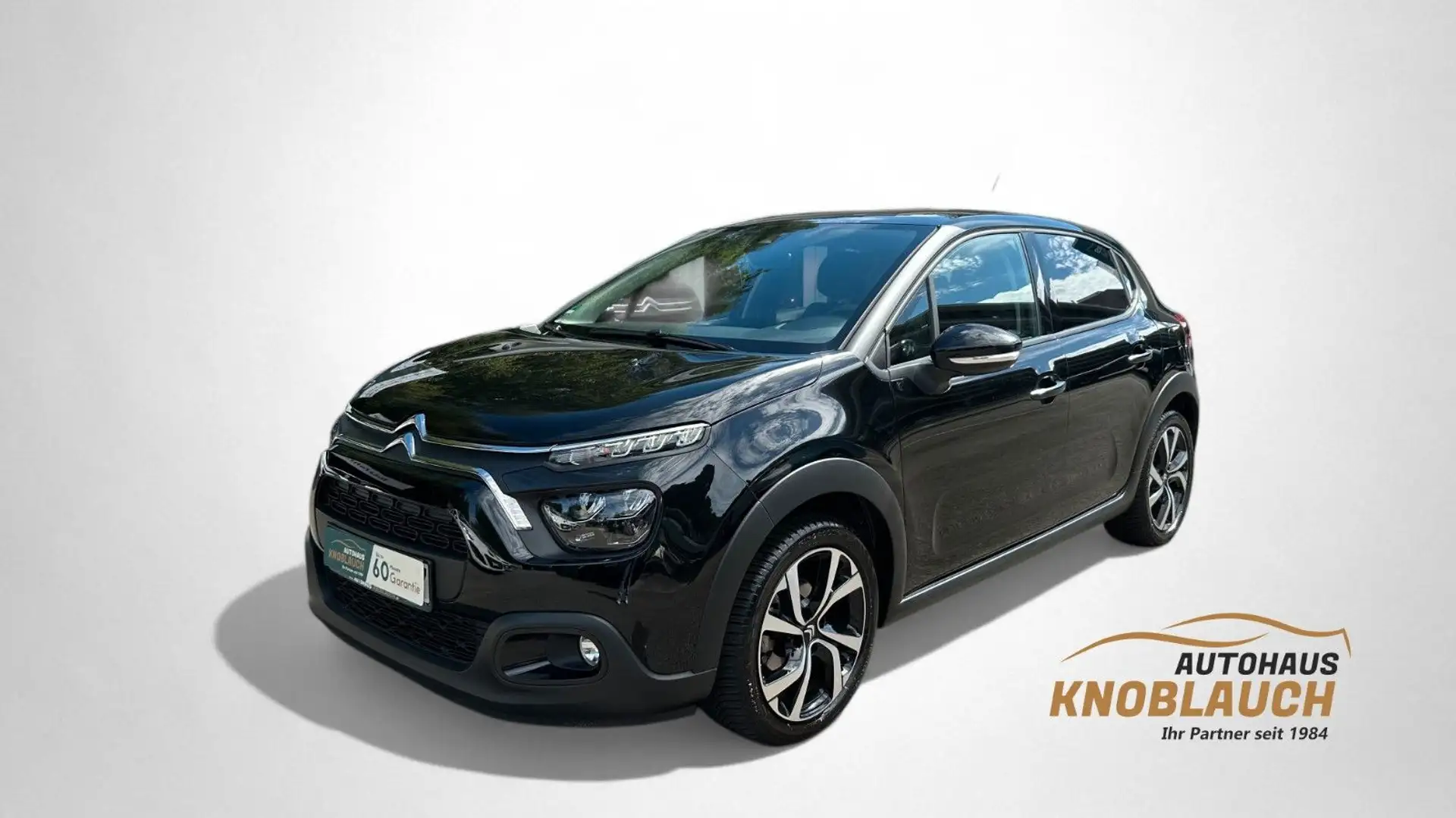 Citroen C3 Shine, EAT6, Cam, SHZ, LED, Navi, Keyless Schwarz - 1