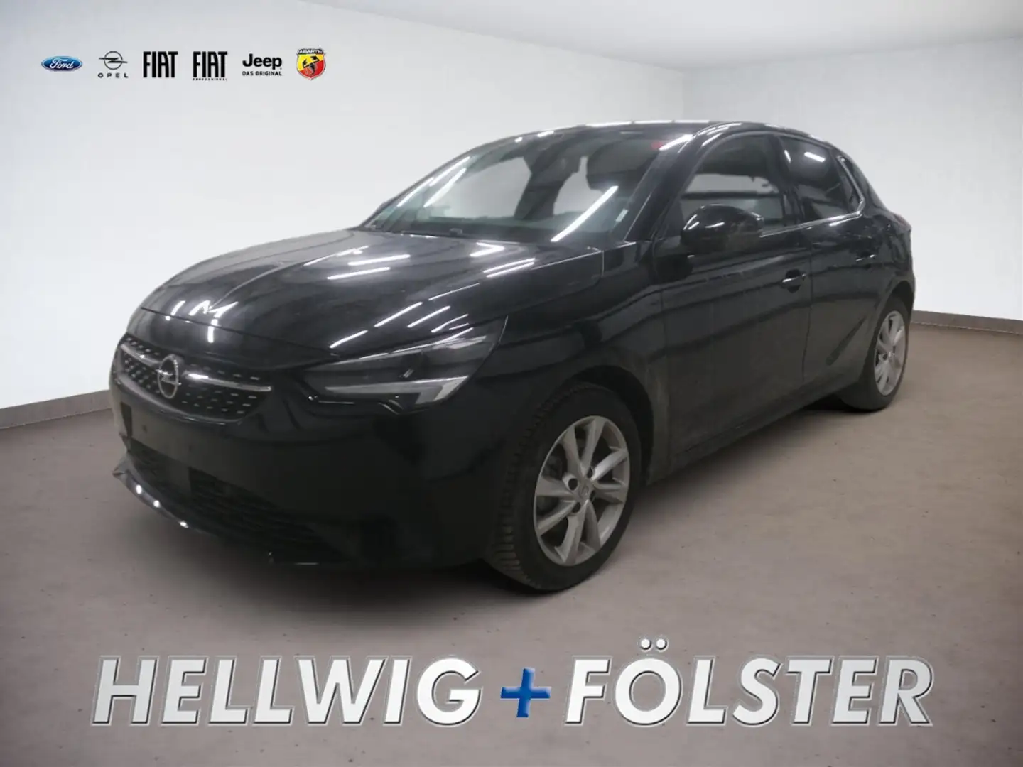 Opel Corsa F Elegance 1.2 T Aut. Musikstreaming SHZ Schwarz - 1
