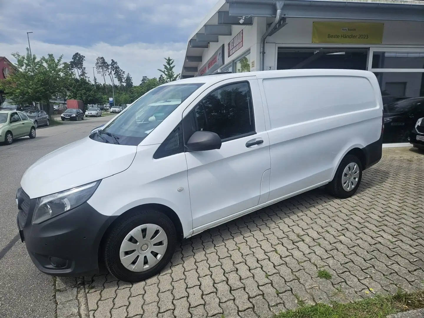 Mercedes-Benz Vito 114 CDI  lang-Automatik-3 Sitzer-AHK- MWST Weiß - 1