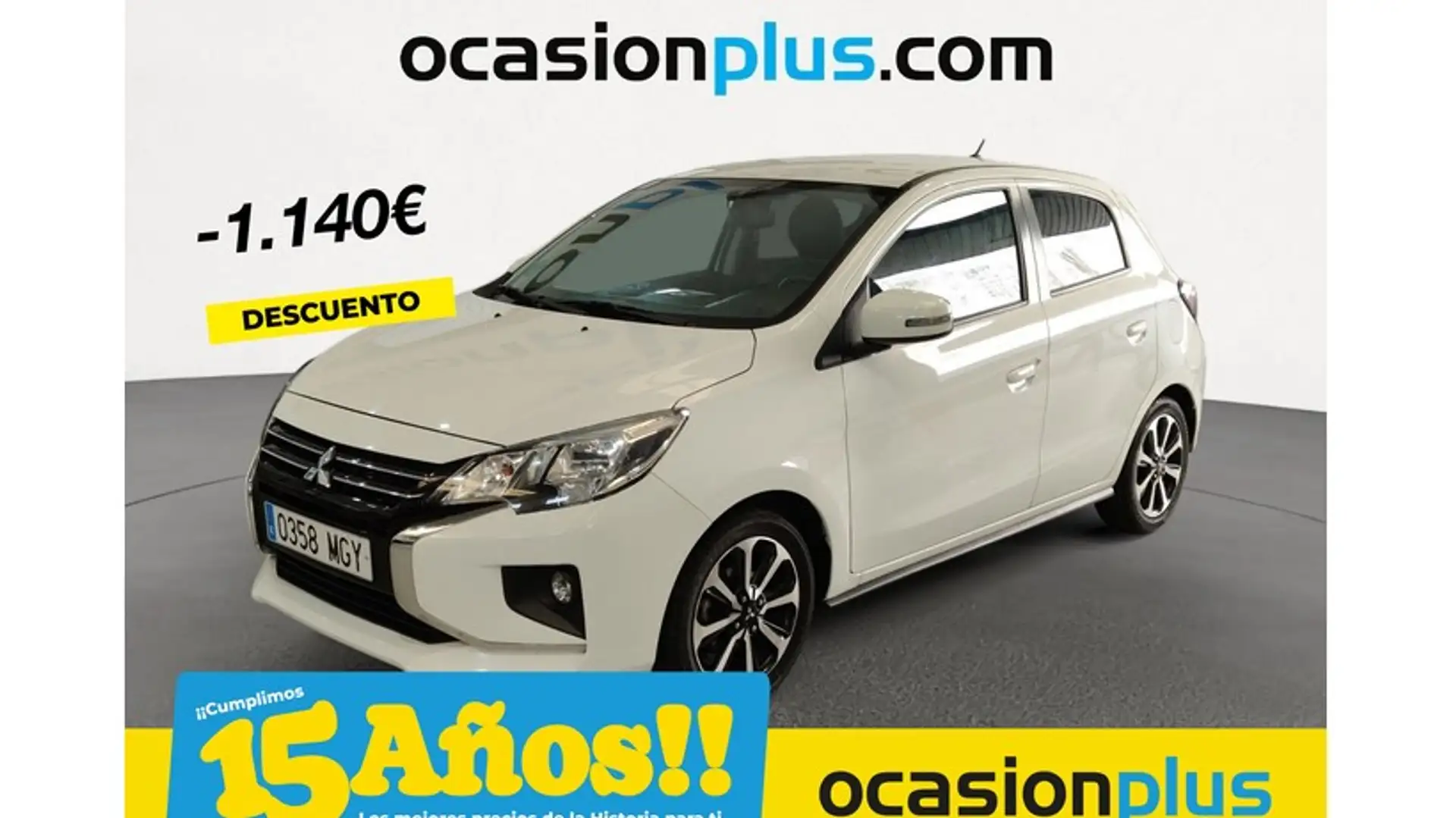Mitsubishi Space Star 120 MPI Kaiteki Bianco - 1