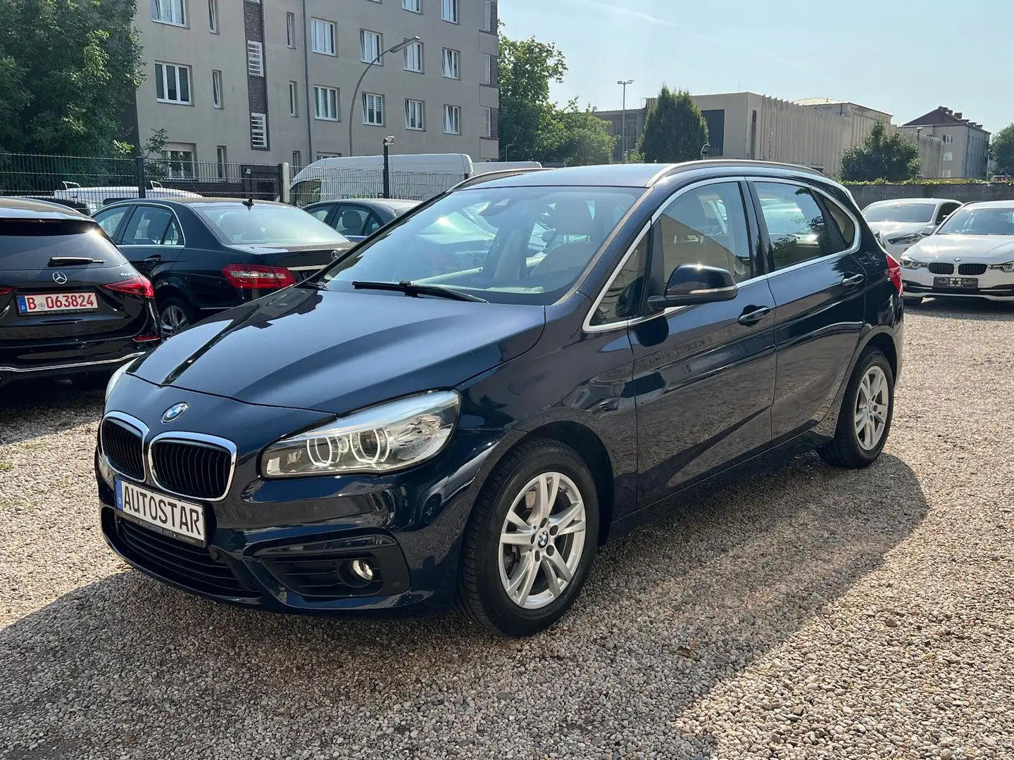 BMW 216 d Active Tourer Advantage Automatik Leder Xen Bleu - 1