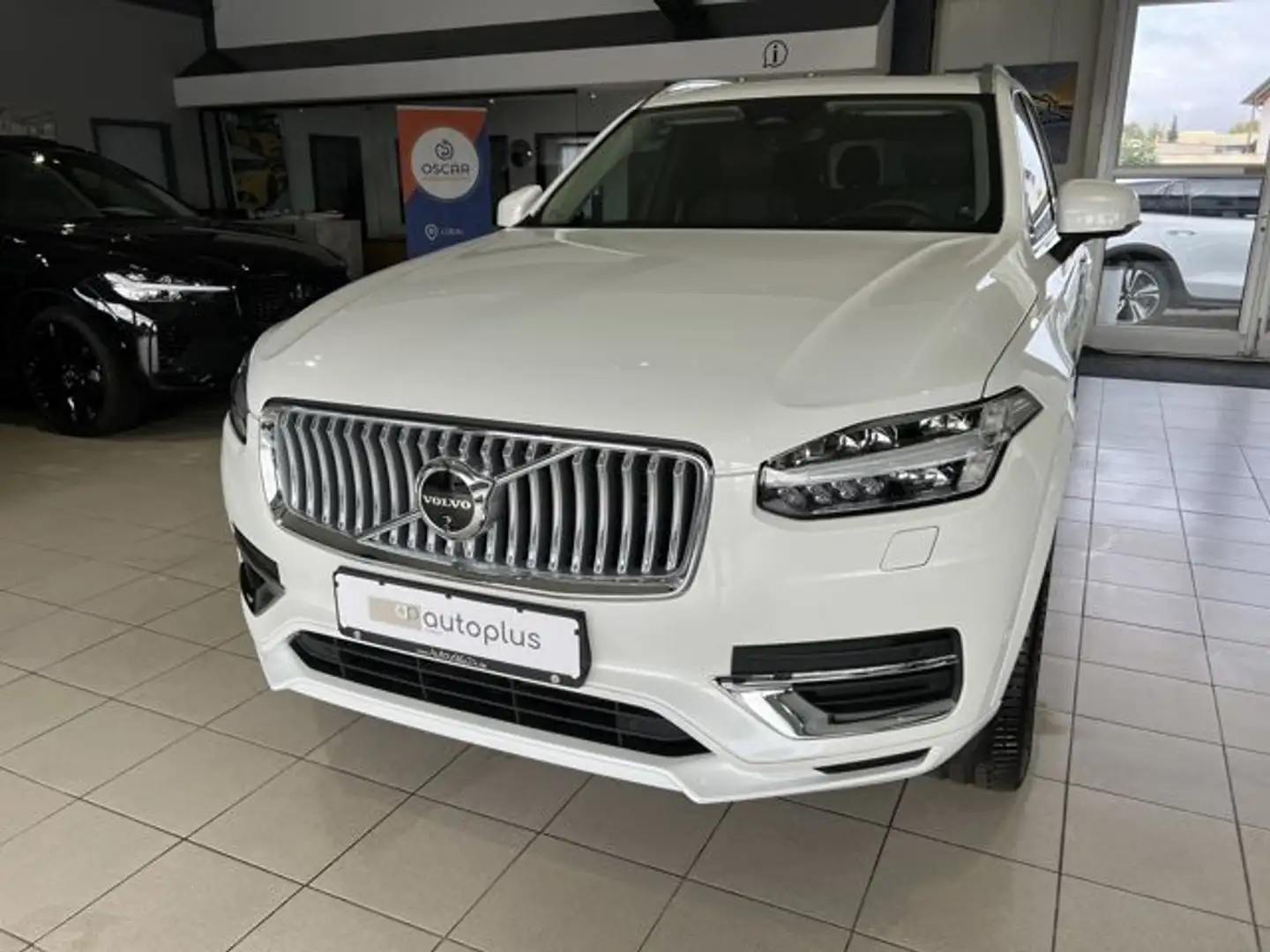 Volvo XC90 T8 Plus Bright Recharge AWD ACC HeadUp Pano Weiß - 2