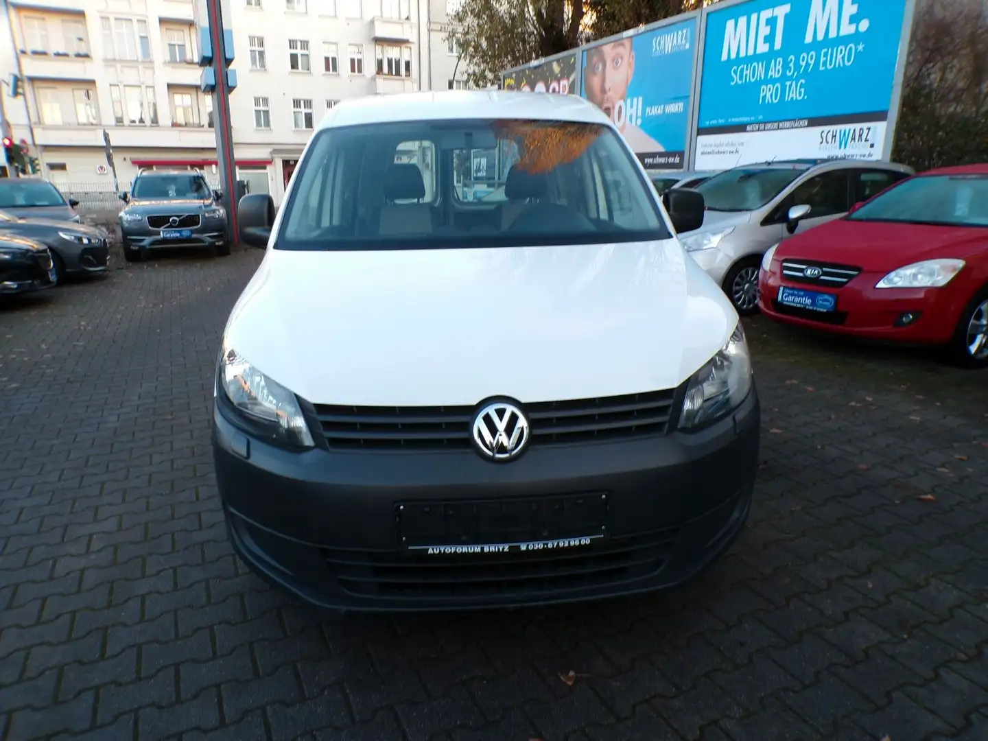 Volkswagen Caddy 1.2 mit AHK. 1-HAND Weiß - 2