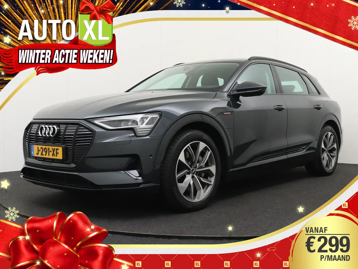 Audi e-tron 55 quattro Business edition Plus 95 kWh Trekhaak A Gris - 1
