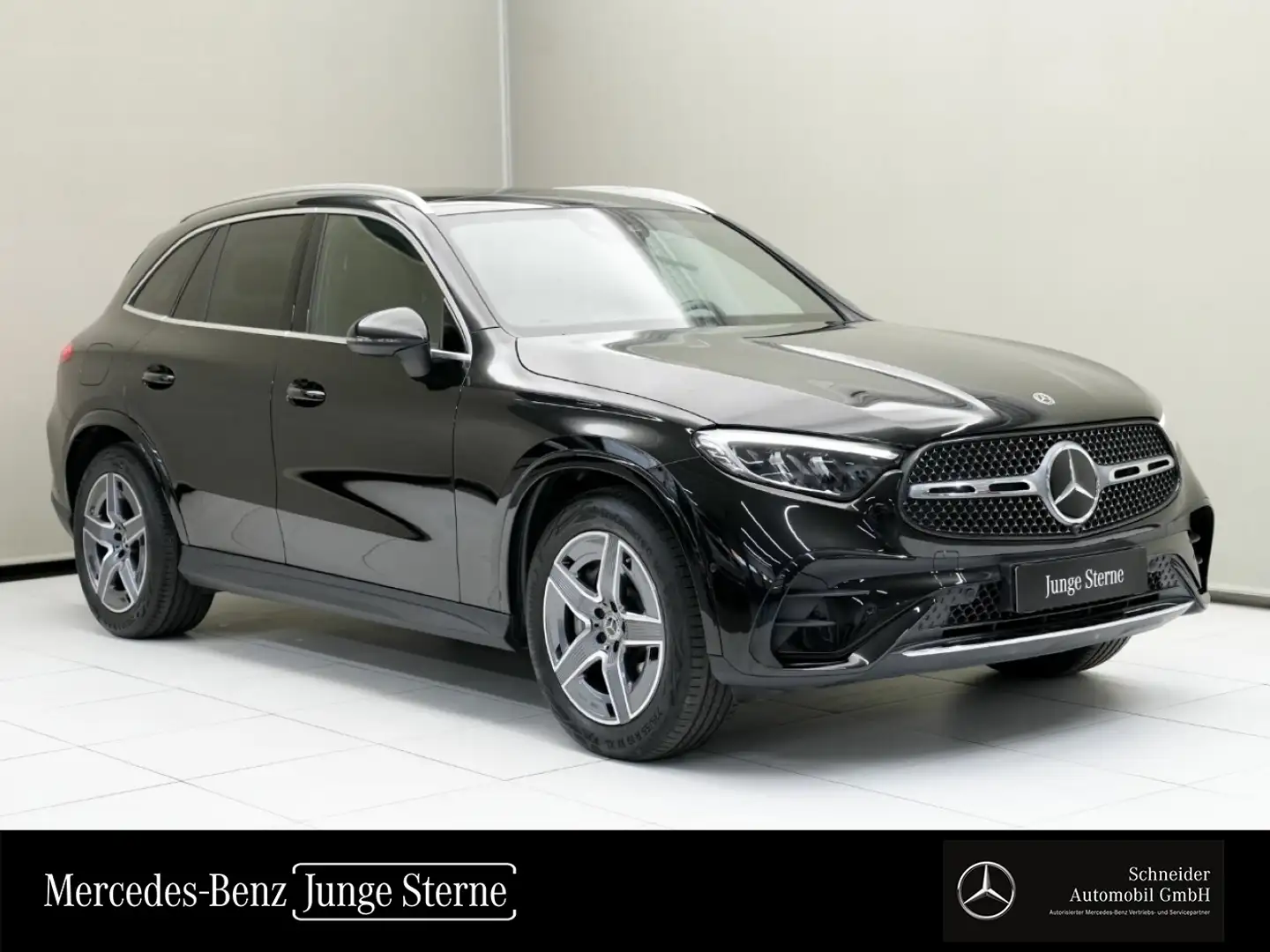 Mercedes-Benz GLC 200 4MATIC ACC Sport S-Sitz LM KAM ParkAss. Schwarz - 1