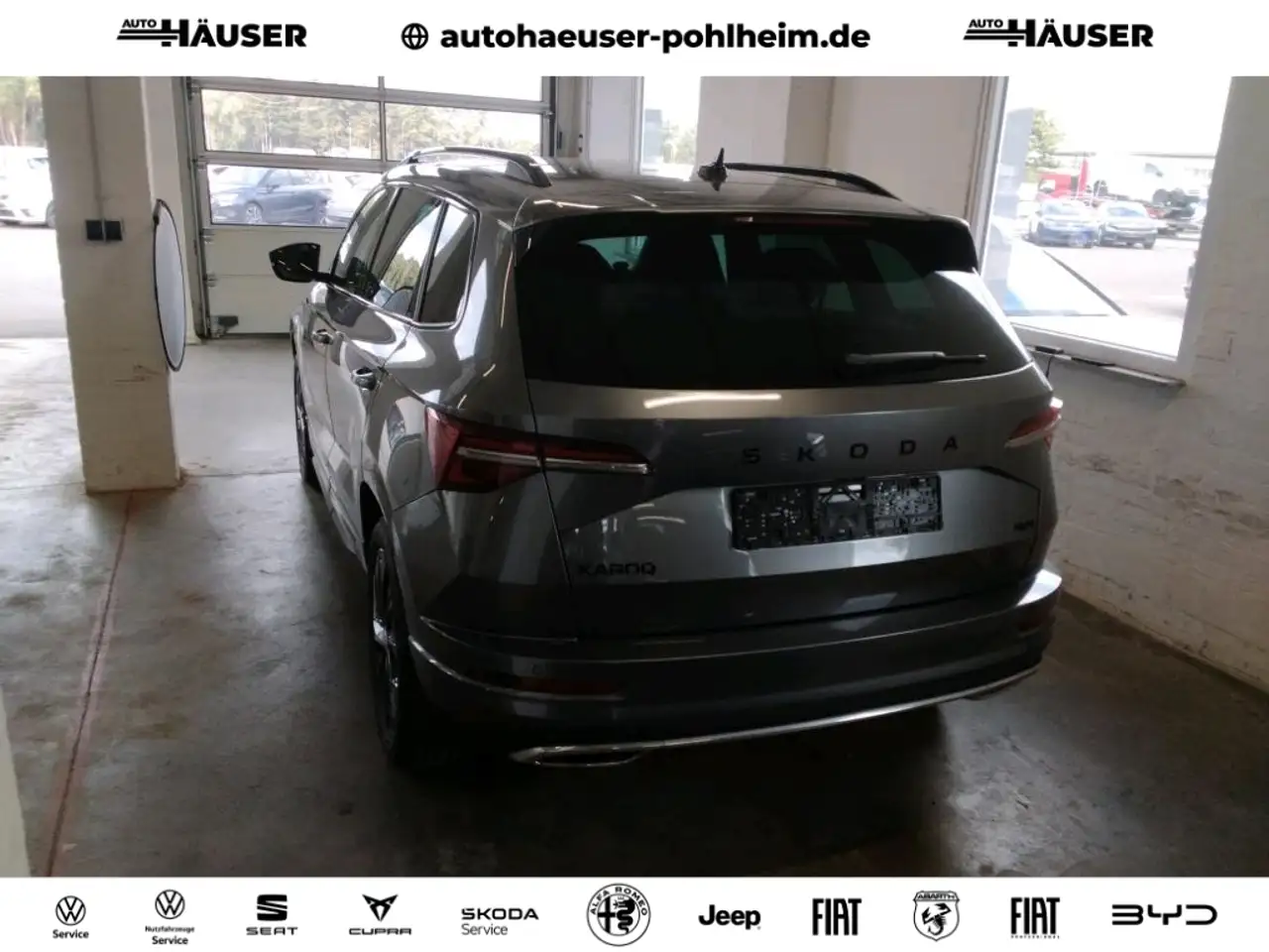 Skoda Karoq Sportline 2.0 TDI DSG 4x4 AHK EL. HECKKL. ACC NAVI, миниатюра 5