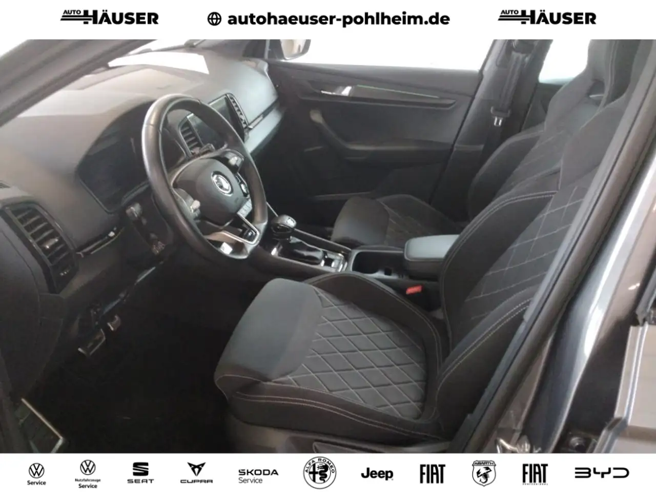 Skoda Karoq Sportline 2.0 TDI DSG 4x4 AHK EL. HECKKL. ACC NAVI, миниатюра 10