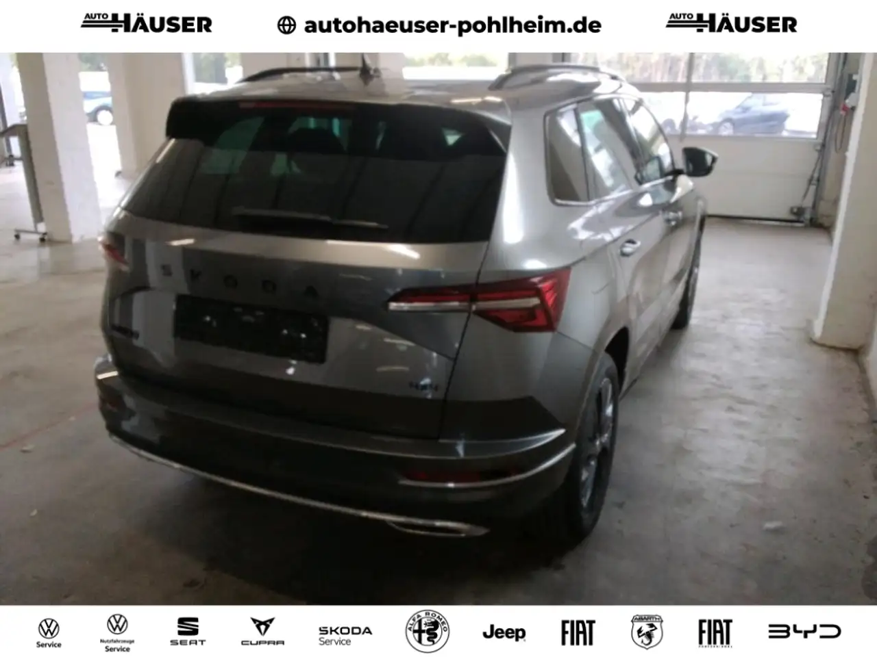 Skoda Karoq Sportline 2.0 TDI DSG 4x4 AHK EL. HECKKL. ACC NAVI, миниатюра 6