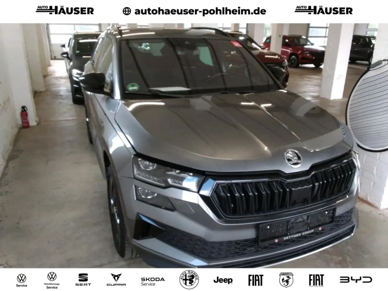 Skoda Karoq Sportline 2.0 TDI DSG 4x4 AHK EL. HECKKL. ACC NAVI, миниатюра 4