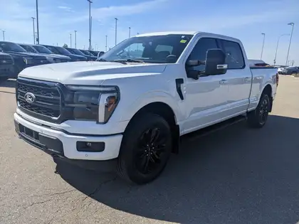 White 2025 Ford F-150 Pickup Truck Four-Wheel Drive Automatic