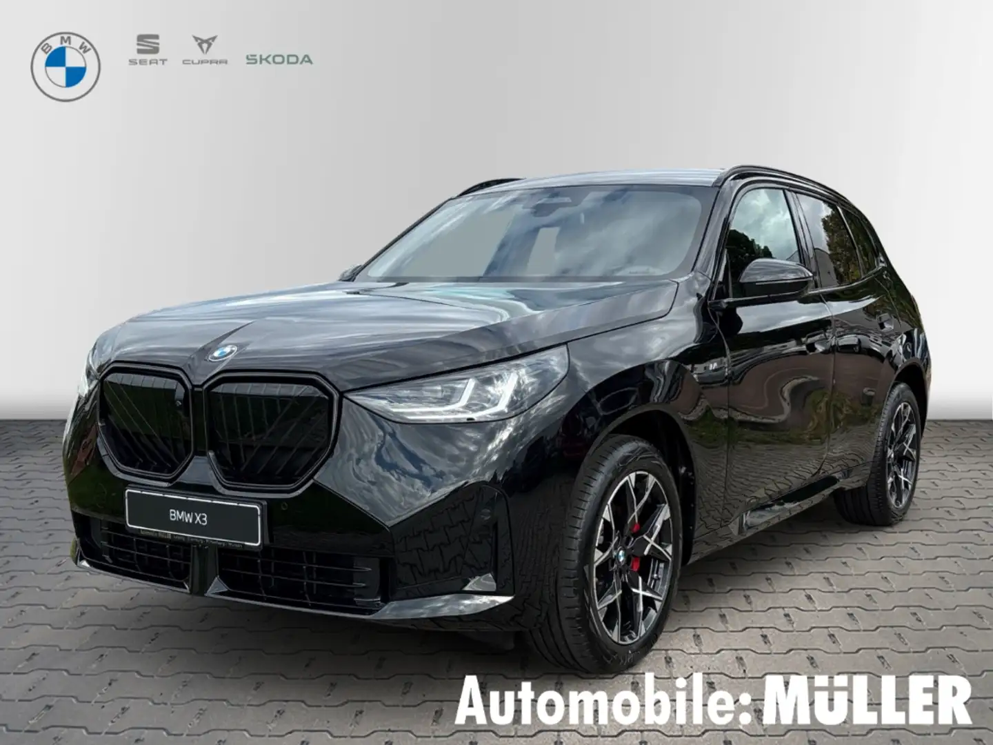 BMW X3 20 d M Sport Mild Hybrid xDrive Park-Ass. Driv-Ass Negro - 1