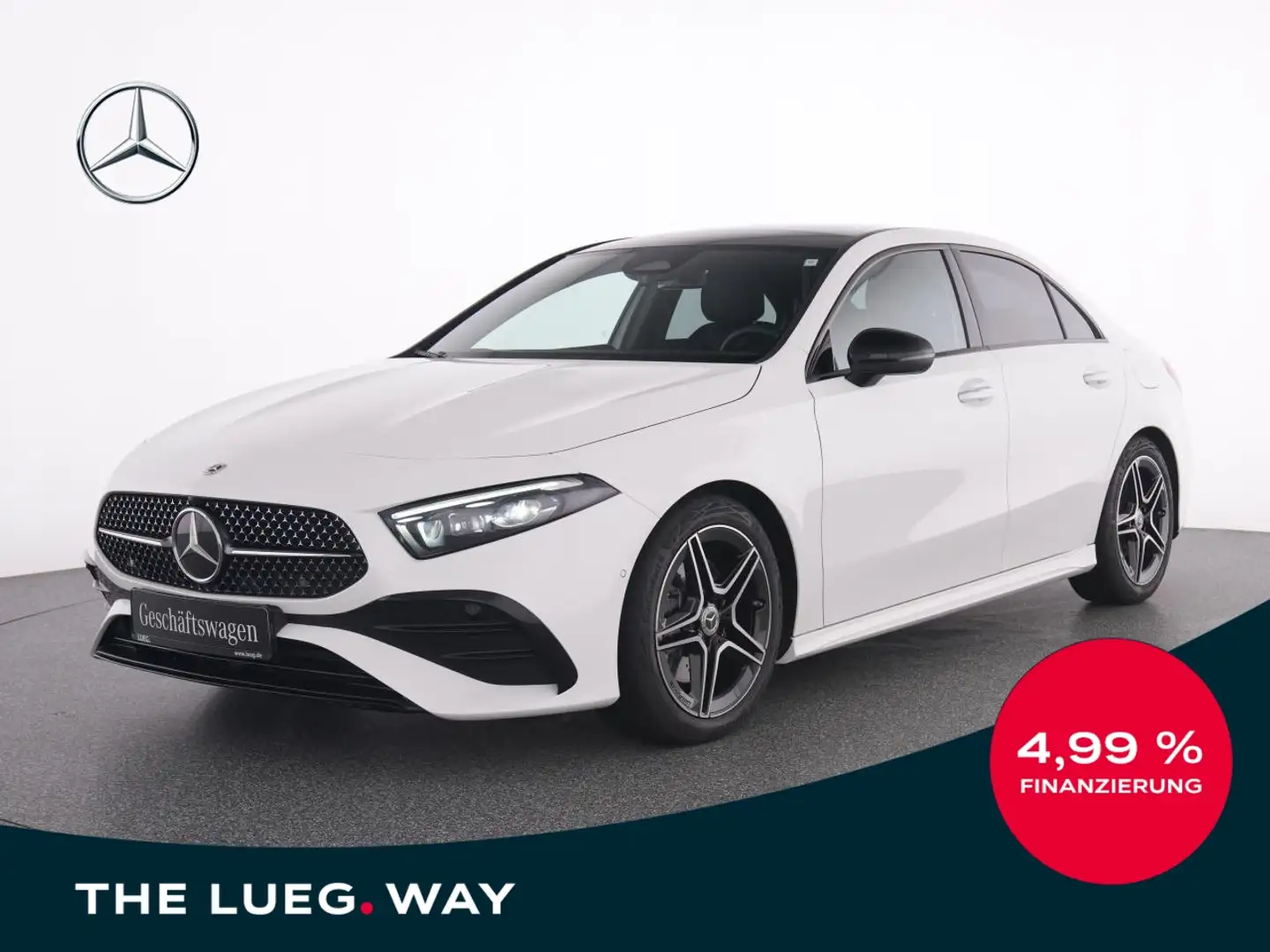 Mercedes-Benz A 220 4M Lim AMG+NIGHT+PANO+KEYLESS-GO+MULTIBEAM Fehér - 1
