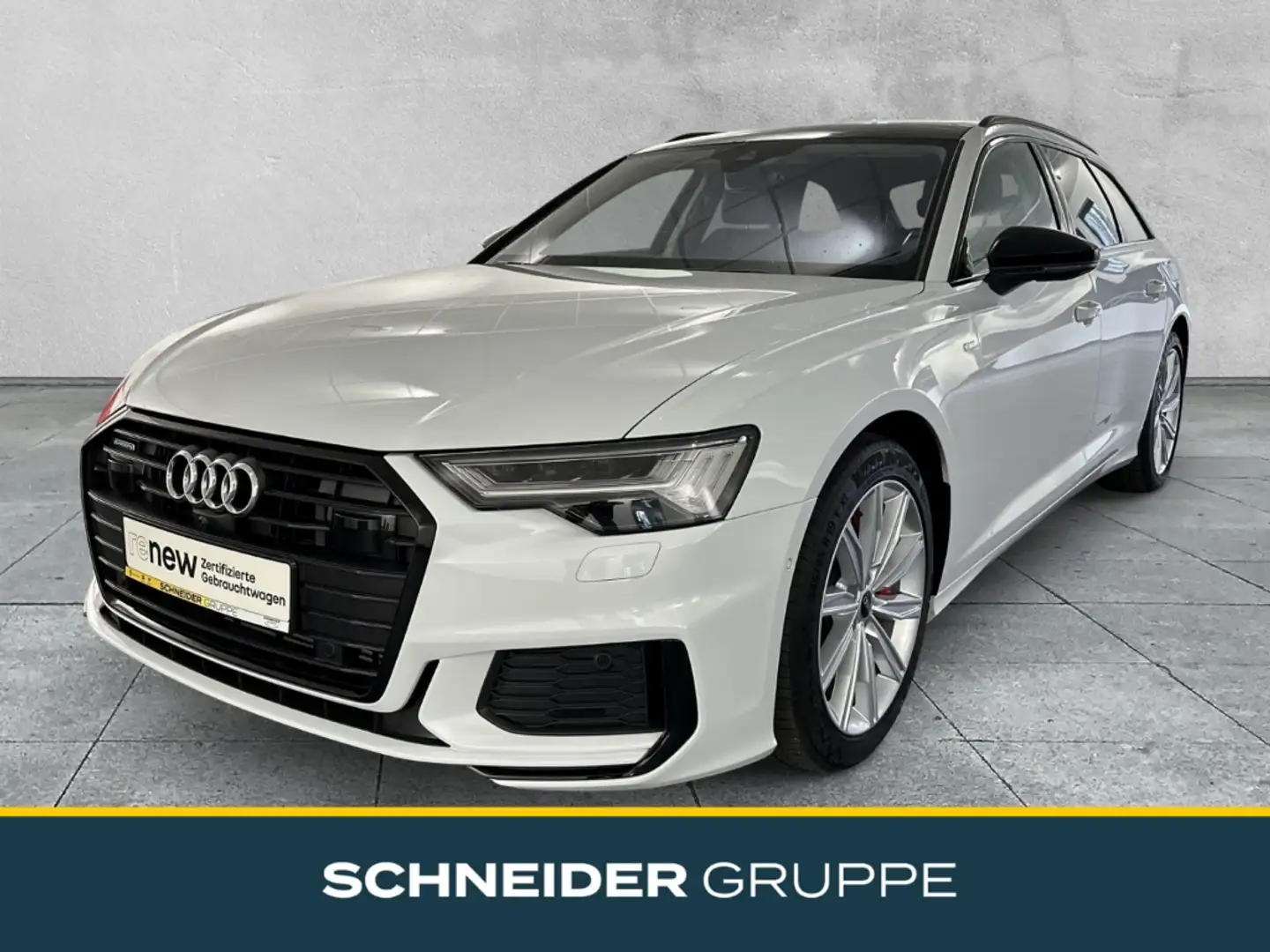 Audi A6 AVANT 55 TFSI e SPORT QUATTRO 4-ZONEN-KLIMA Weiß - 1