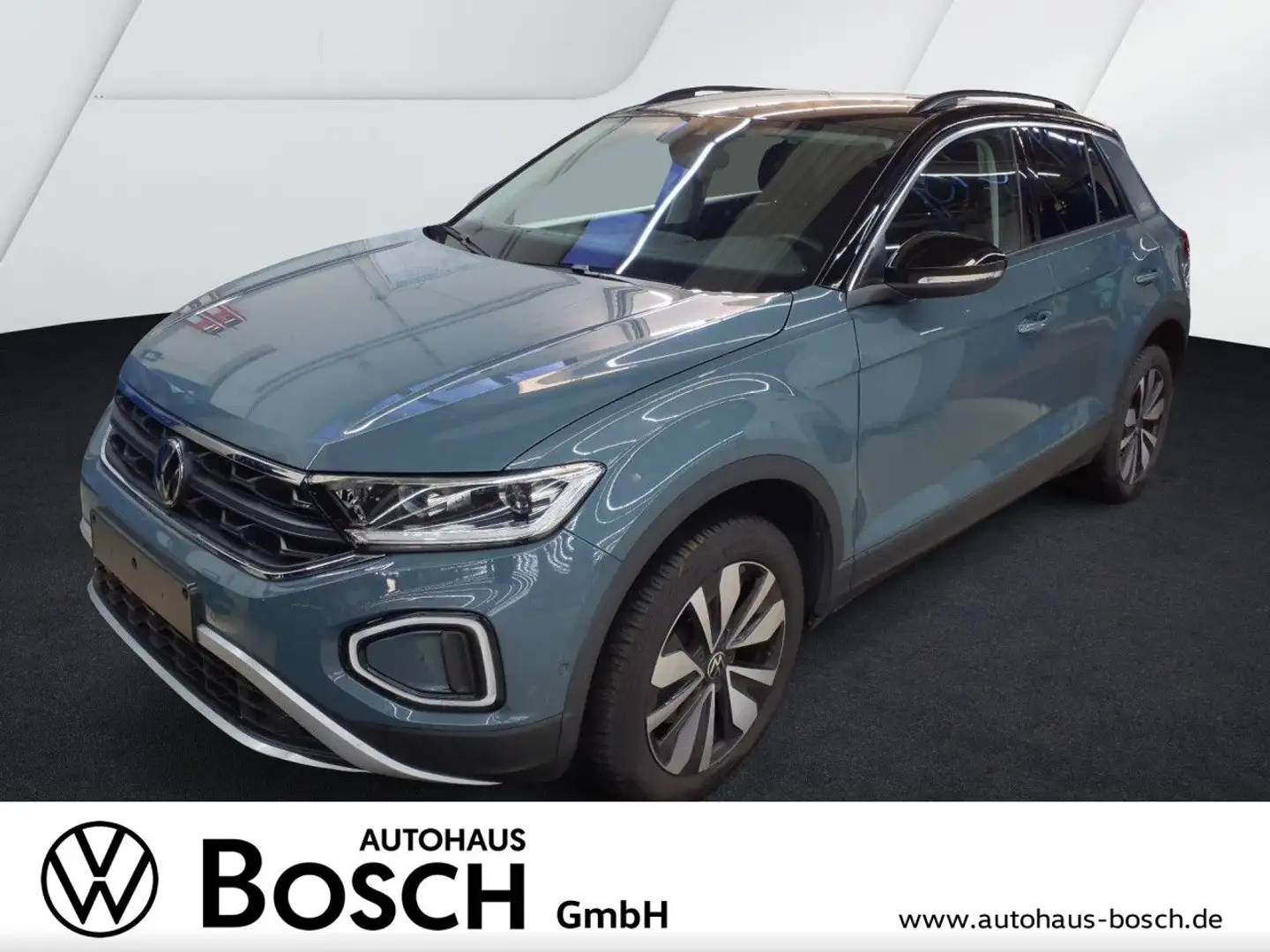 Volkswagen T-Roc 2.0 TDI Goal DSG Navi AHK RFK ACC SHZ LED Blau - 1