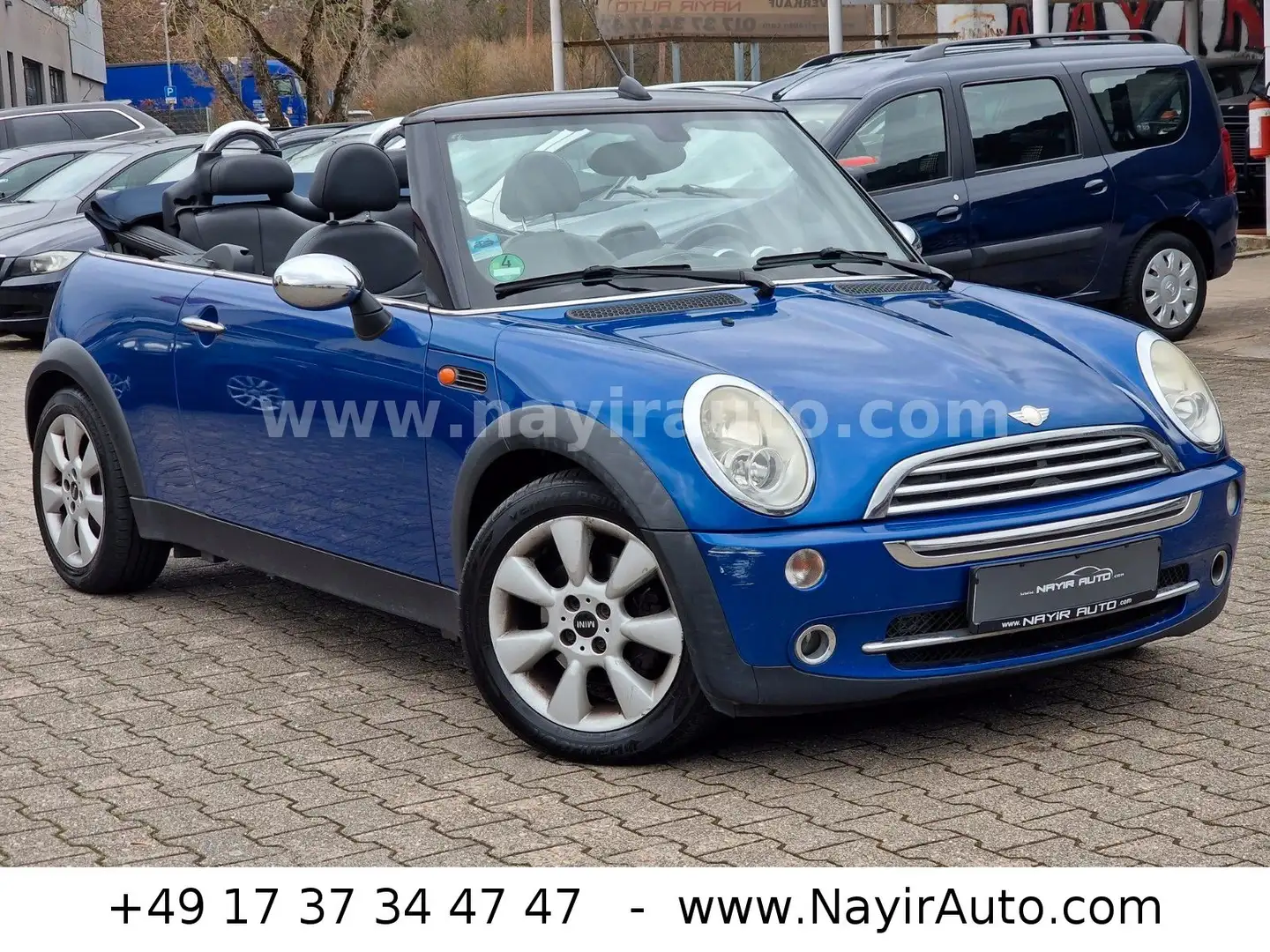 MINI Cooper Cabrio|1.Hand|Tüv:5.24|Leder|Sitzheizung Bleu - 2