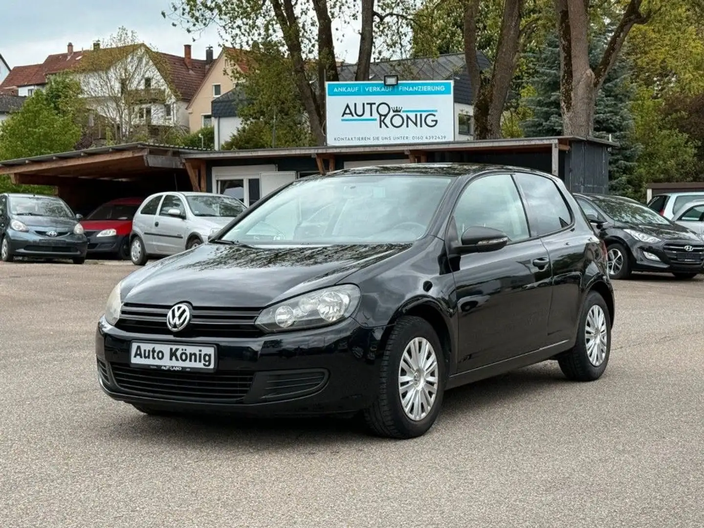 Volkswagen Golf VI Trendline*ORG.96TSKM*KLIMA*TÜV NEU* Black - 2