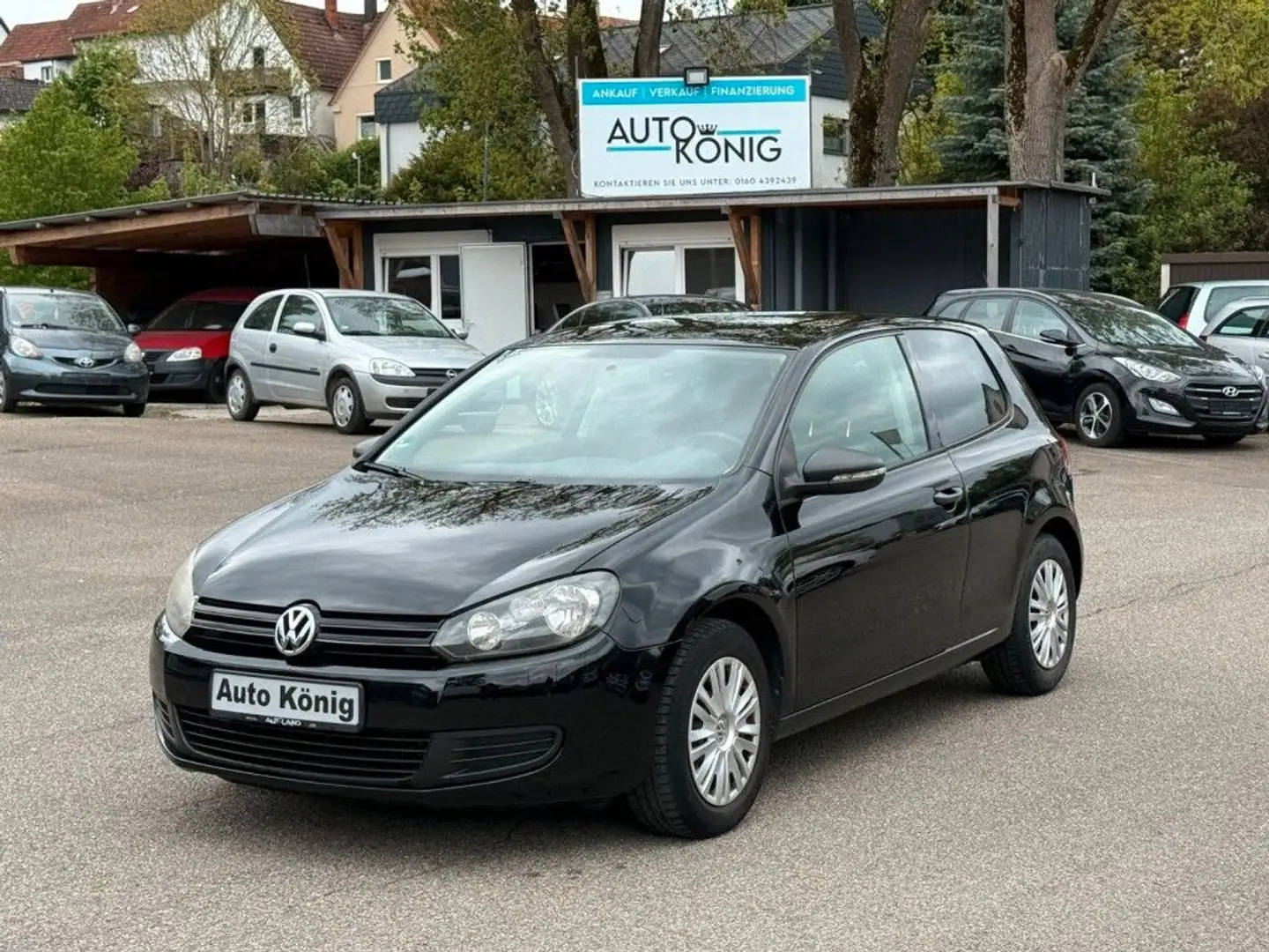 Volkswagen Golf VI Trendline*ORG.96TSKM*KLIMA*TÜV NEU* Black - 1