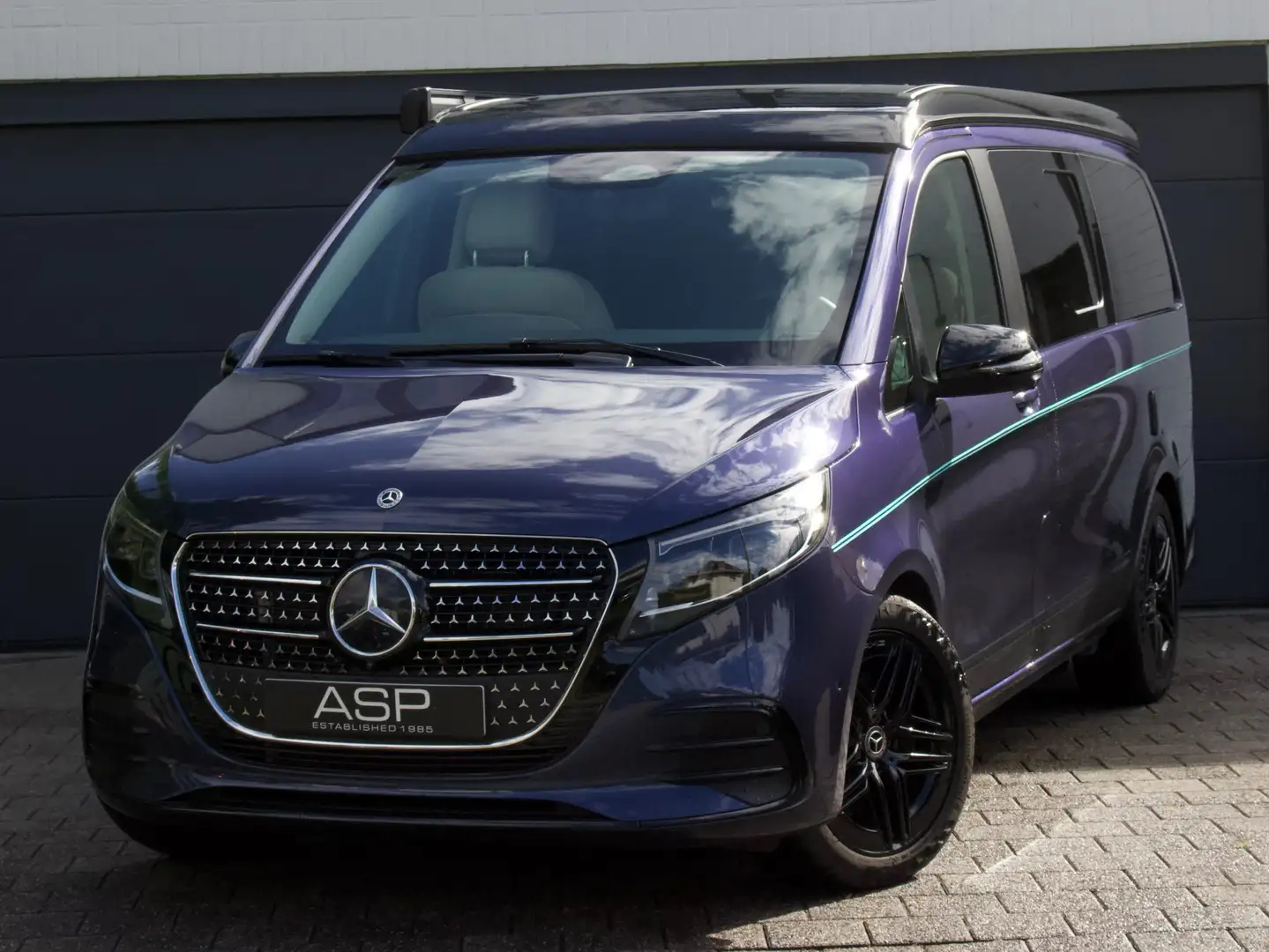 Mercedes-Benz Marco Polo V 300 d l 5 plaatsen l AMG Line | Full Option | Bleu - 1