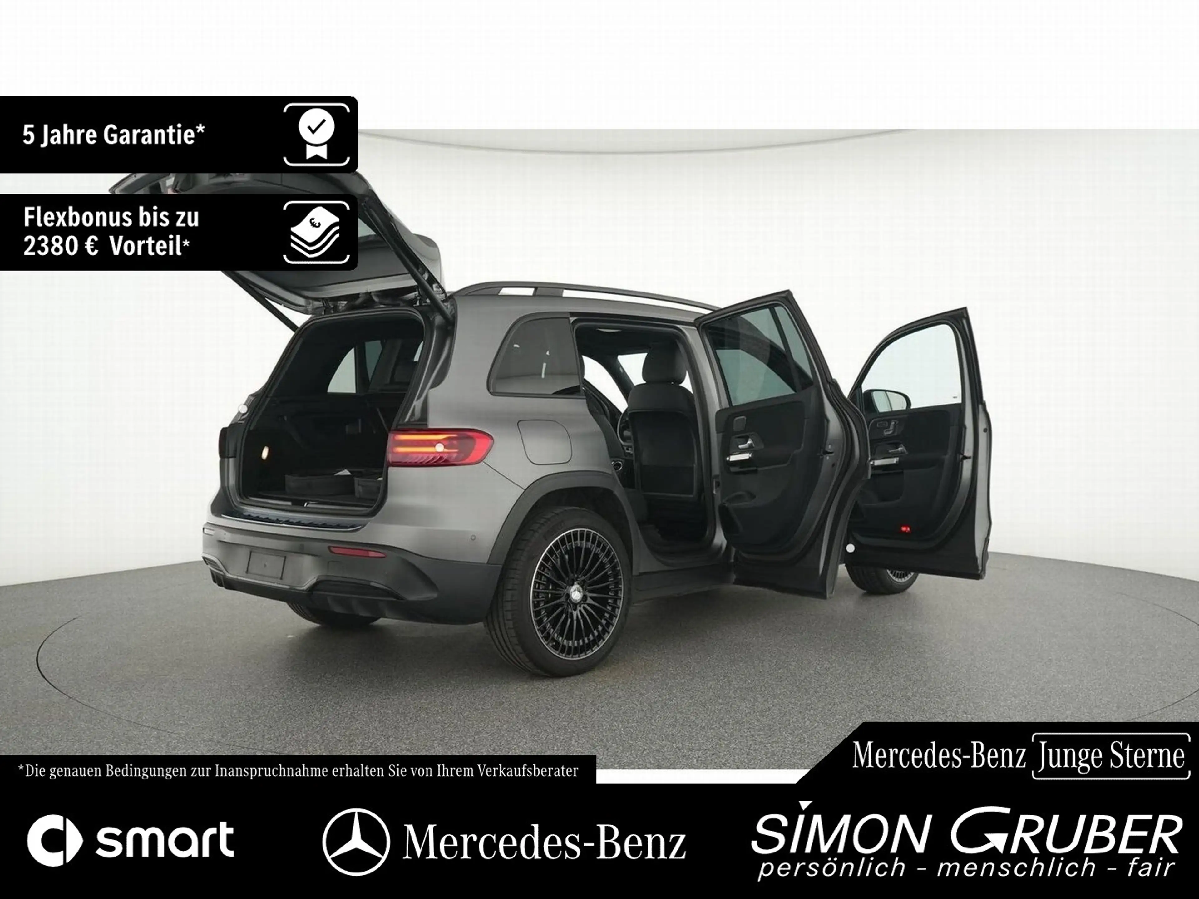 Mercedes-Benz EQB 350 4M AMG Night magno Pano Burm HUD 360 — photo 14