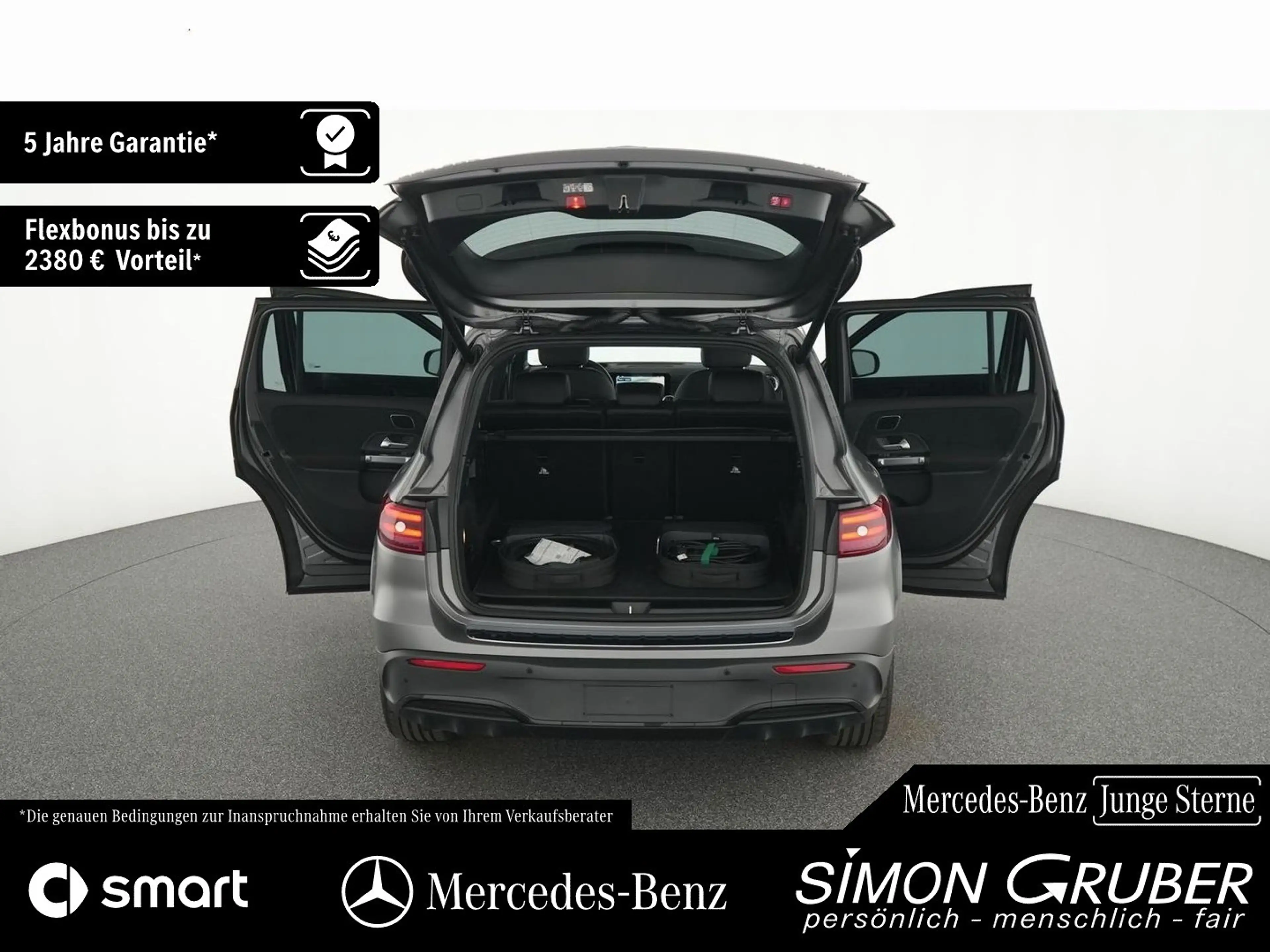 Mercedes-Benz EQB 350 4M AMG Night magno Pano Burm HUD 360 — photo 15