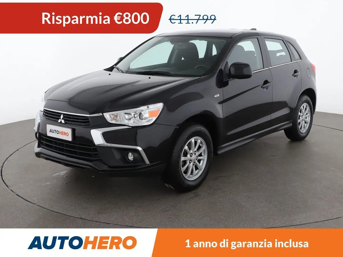 Mitsubishi ASX 1.6 Basis 2WD Noir - 1