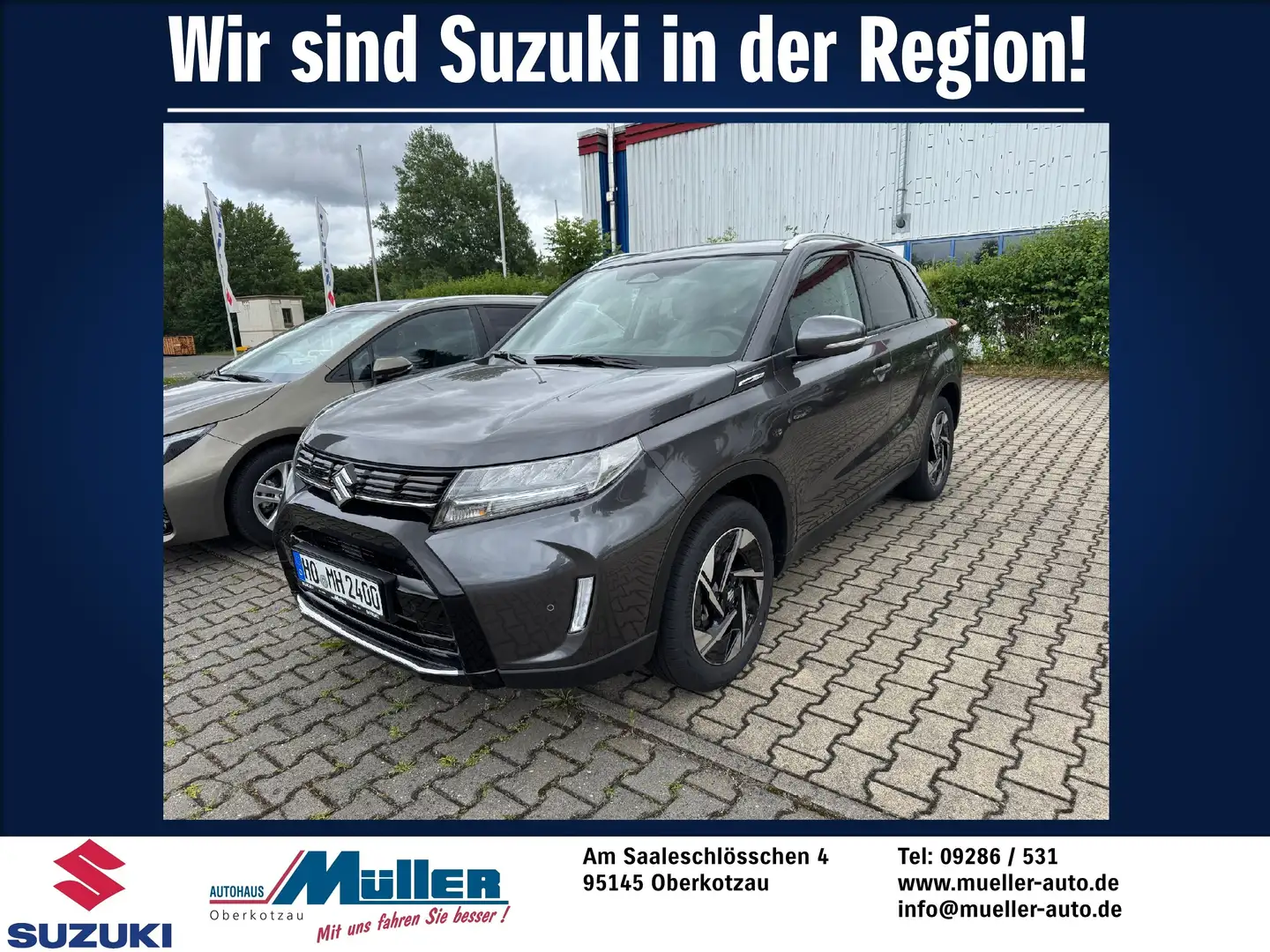 Suzuki Vitara 1.4 Boosterjet Hybrid Allgrip Comfort+ Grau - 1