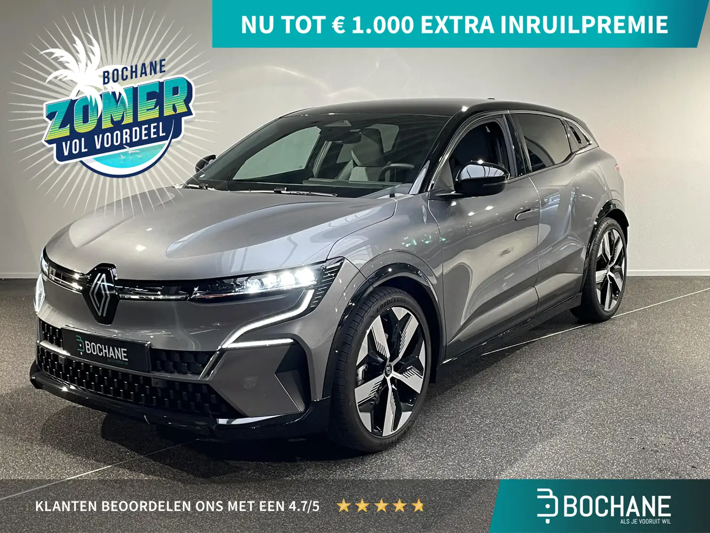 Renault Megane E-Tech EV60 Optimum Charge Iconic Full options Grijs - 1