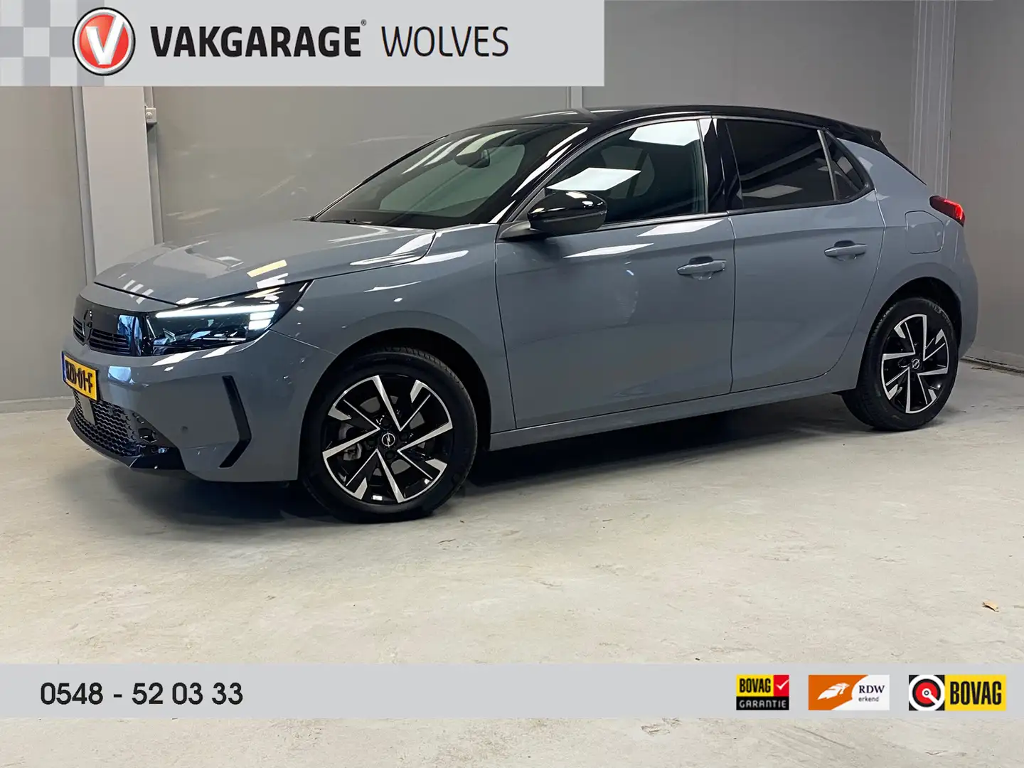 Opel Corsa 1.2 100 pk Turbo GS-Line | CAMERA | CAR PLAY | LED Gris - 1