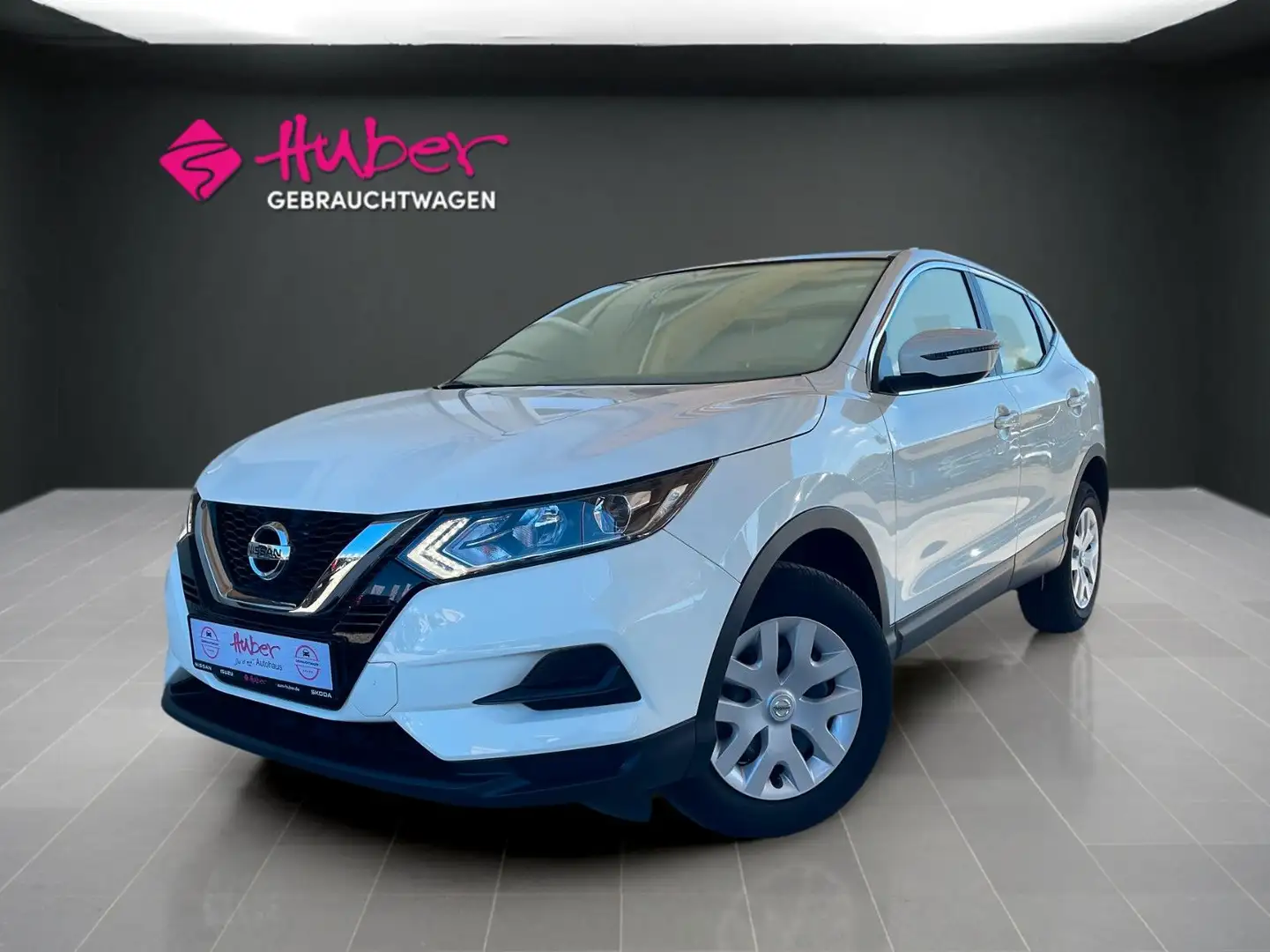 Nissan Qashqai VISIA 1.5 dCi (* KLIMA * TEMPOMAT *) Wit - 1