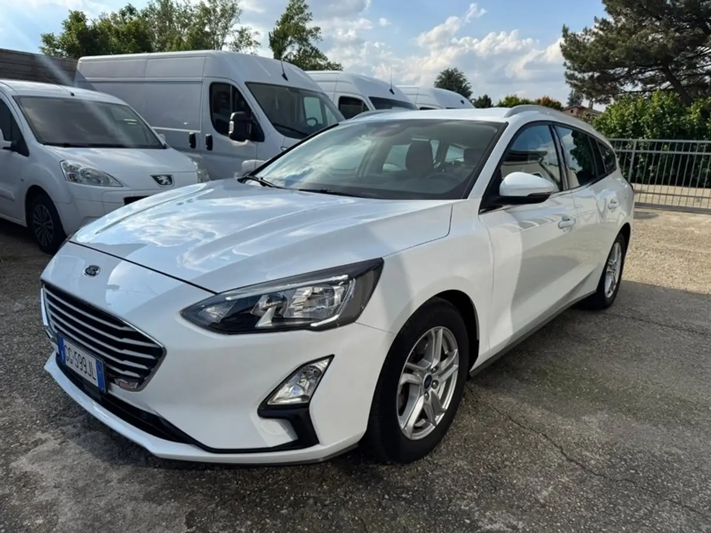 Ford Focus SW 1.5 ecoblue Bianco - 2