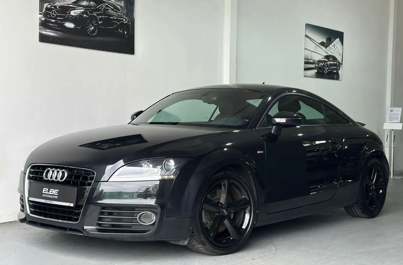 Audi TT Coupe 2.0 TFSI S-LINE Voll-Service EURO5 Voll Schwarz - 2