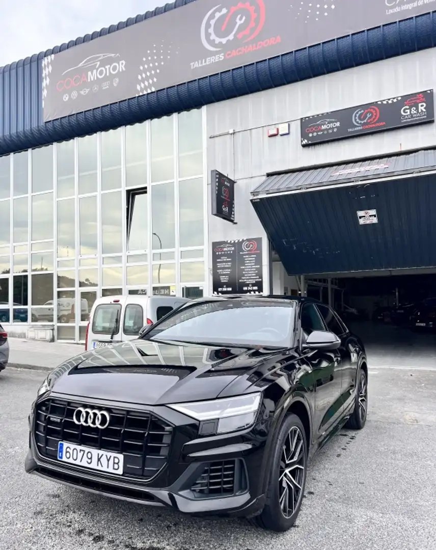 Audi Q8 50 TDI Black line quattro tiptronic Noir - 1