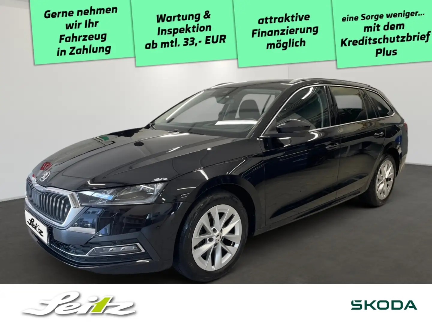 Skoda Octavia Combi 2.0 TDI Style *AHK*MATRIX*PDC*NAVI* Noir - 1