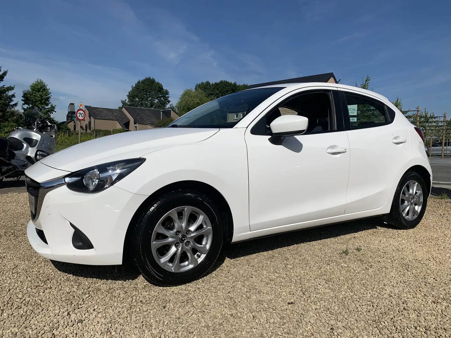 Mazda 2 1.5 Skyactiv-D ..GARANTIE 1 AN…Euro 6 Blanc - 1