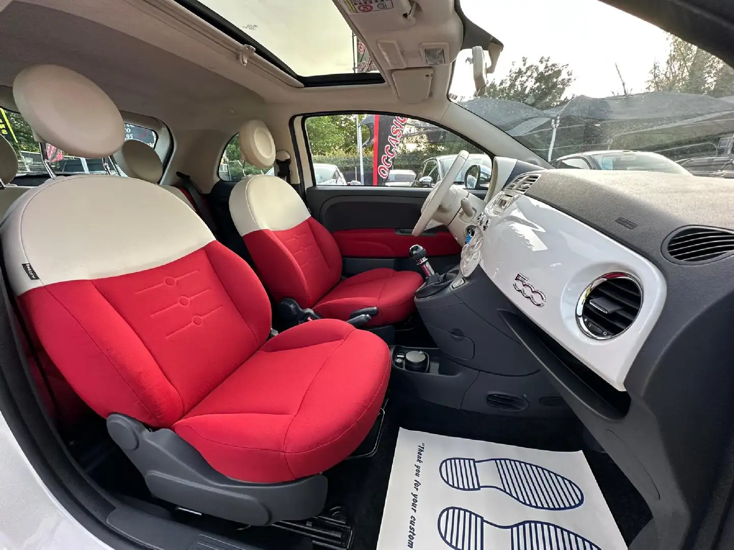 Fiat 500 1.2 8V 69 ch Lounge CLIM - 2