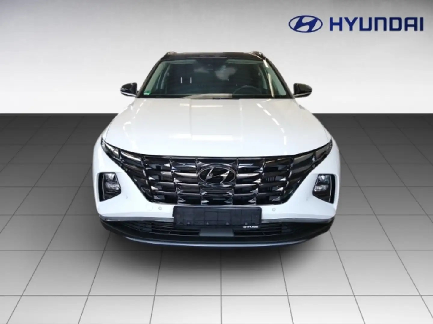 Hyundai TUCSON Plug-in-Hybrid 1.6 T-GDi 265PS 4WD TREND-Paket el. Bianco - 2
