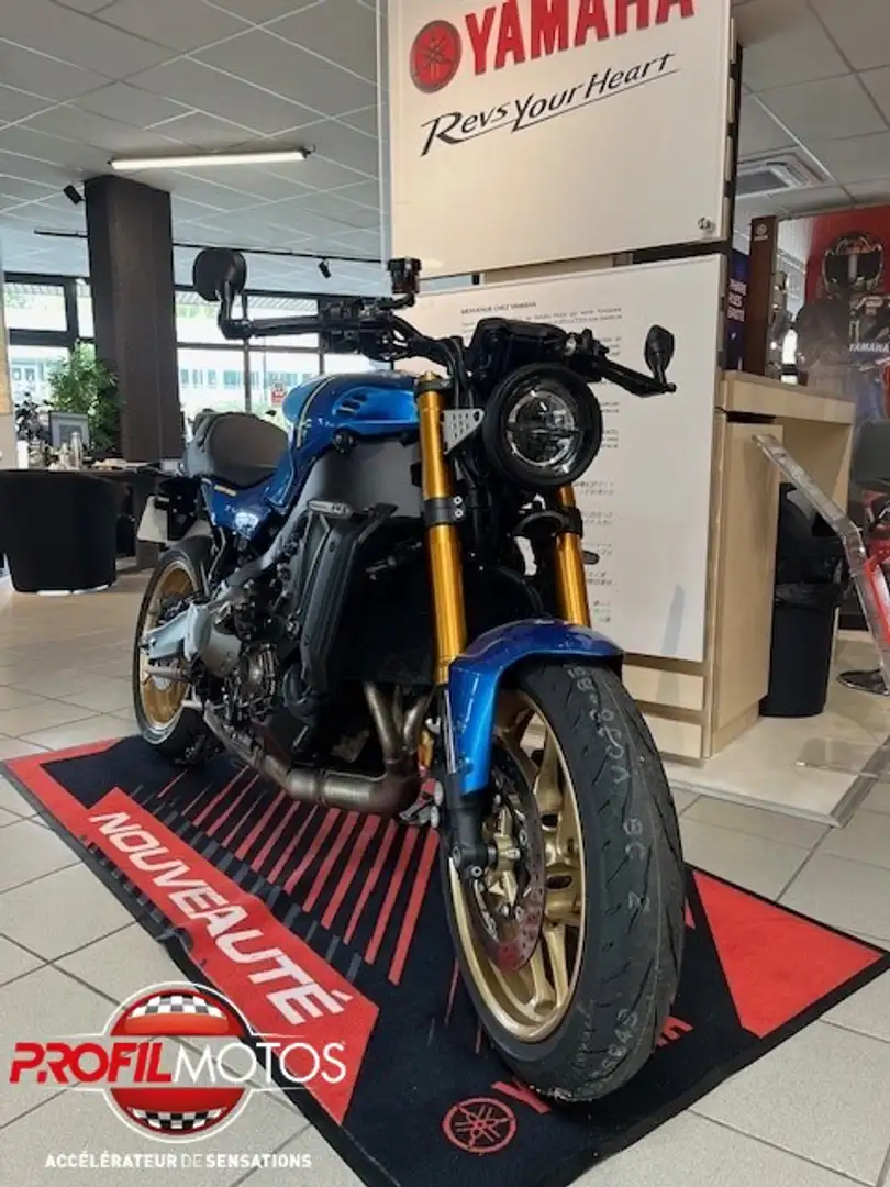 Yamaha XSR 900 Bleu - 2