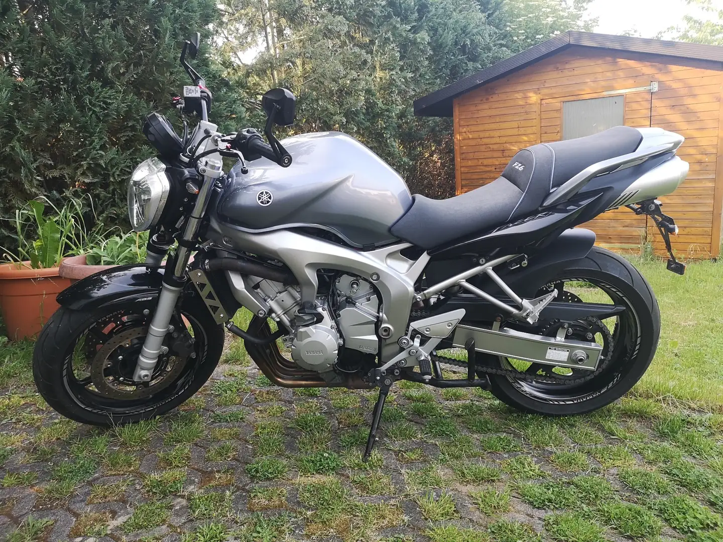 Yamaha FZ 6 FZ6 SA RJ14 Fazer Gri - 2