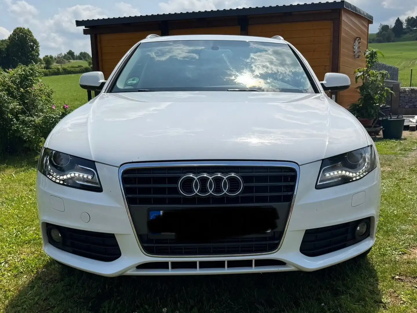 Audi A4 A4 Avant 2.0 TDI DPF S line Sportpaket (plus) Weiß - 1