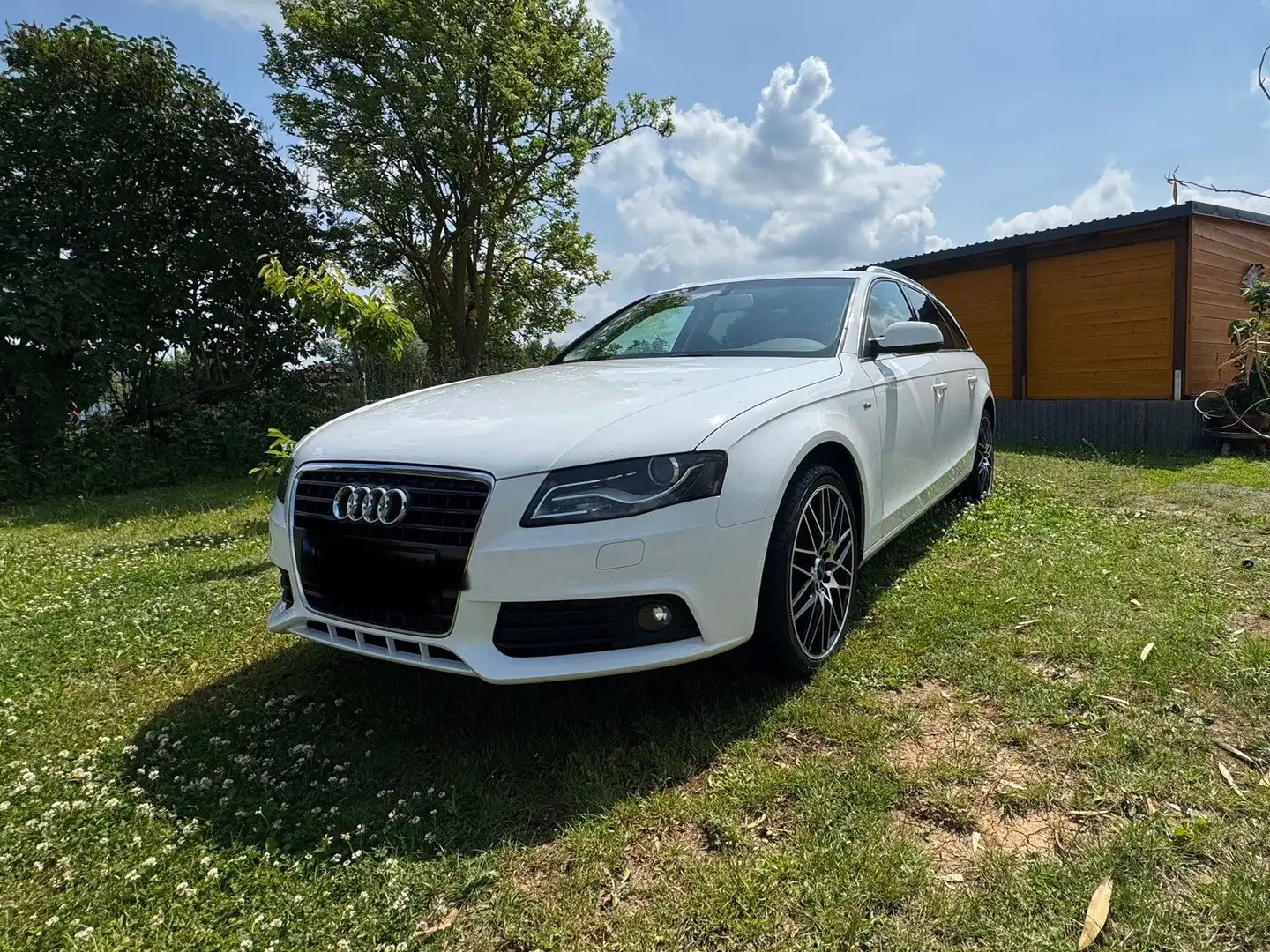 Audi A4 A4 Avant 2.0 TDI DPF S line Sportpaket (plus) Weiß - 2