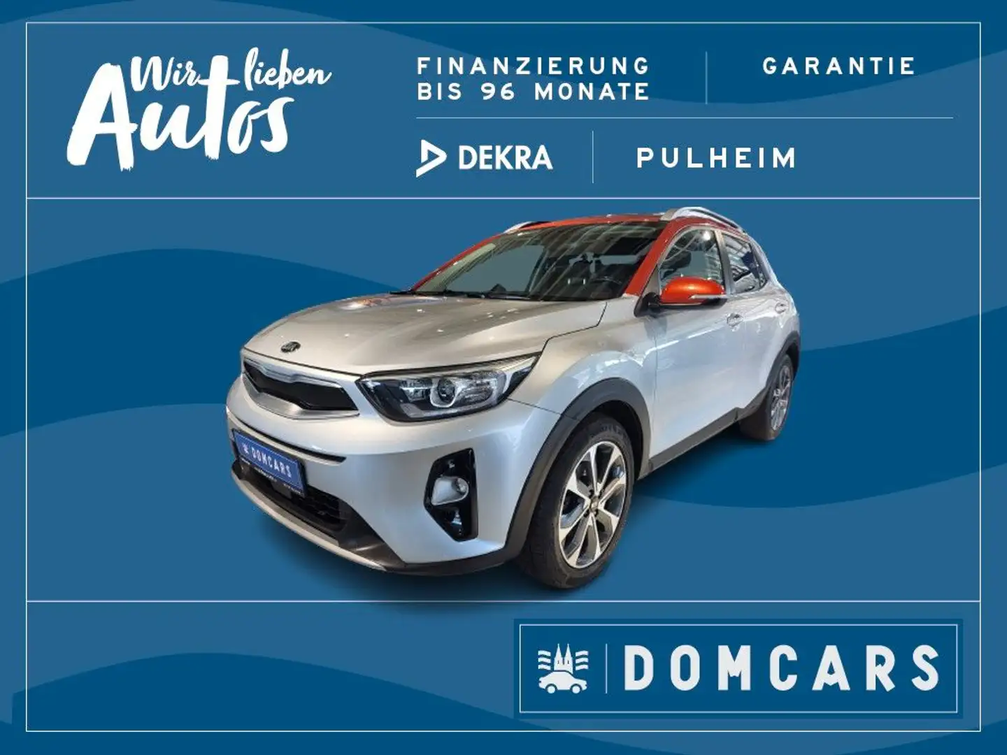 Kia Stonic Spirit/NAVI/ALU/EUR0 6/GARANTIE/KAMERA// Silver - 1