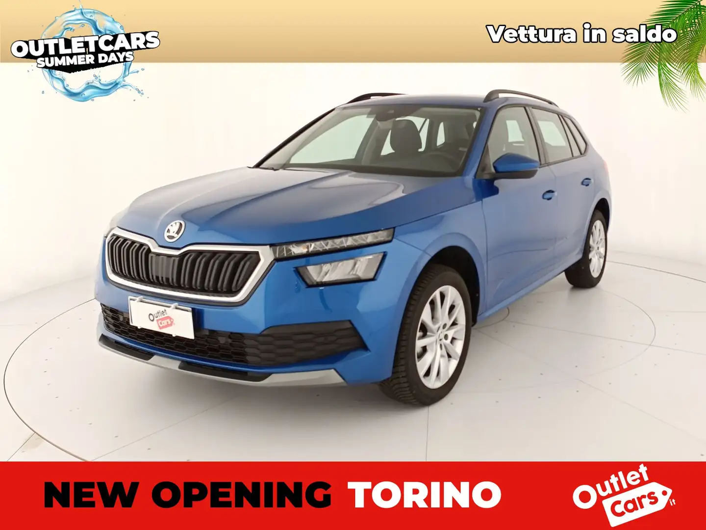 Skoda Kamiq 1.0 tsi ambition 95cv Blu/Azzurro - 1