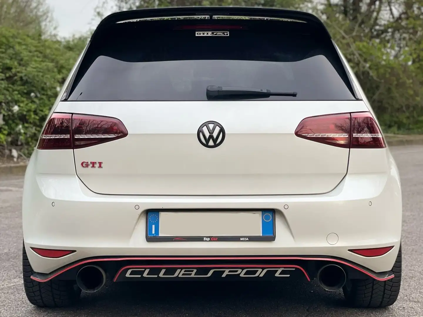 Volkswagen Golf GTI Clubsport Bianco - 2