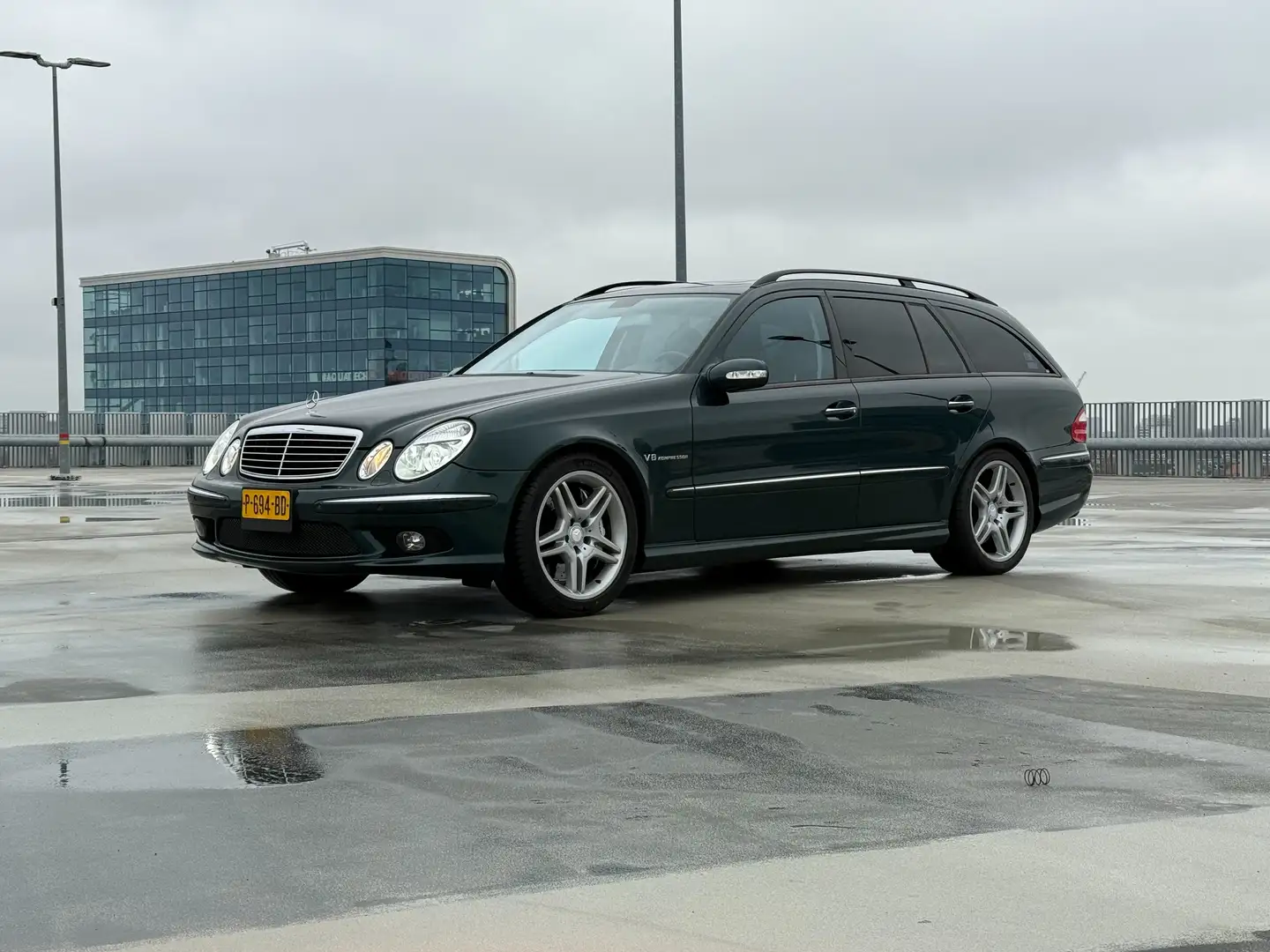 Mercedes-Benz E 55 AMG Groen - zeer goed onderhouden Zielony - 1