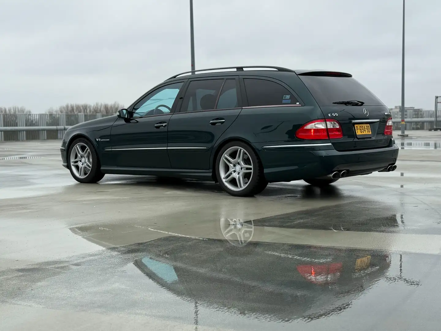 Mercedes-Benz E 55 AMG Groen - zeer goed onderhouden Zielony - 2